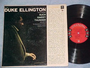 DUKE ELLINGTON ORCHESTRA-SUCH SWEET THUNDER-VG+ 1957 LP