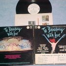 TO BROADWAY WITH LOVE--NM/VG++ 1964 WL Promo Sdk LP