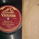 1-sided 12" 78- PADEREWSKI--MINUET IN G--Victrola 74533