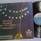 BRAHMS SYMPHONY No 1-NM/VG+ Late50s LP-Hallmark HLG-507