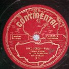 78-LEVITCH BROTHERS-LOVE SONGS-Continental C-1025-'40's