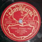 78-LEVITCH BROTHERS--MORNING JOURNALS--Continental--40s