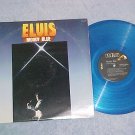 ELVIS PRESLEY--MOODY BLUE--VG+ 1977 LP--Blue Vinyl