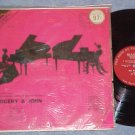 MARGERY AND JOHN--Piano Duo LP--Larry Miller/Silhouette