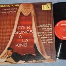 MORGANA KING--FOLK SONGS A LA KING--1959 LP--UAL-3028