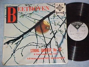 Beethoven:String Quartet No 12--TATRAL QRTT--Telefunken