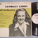 GEORGIA GIBBS--10" 1955 LP--Royale 18126--VG++/VG+
