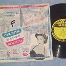 ODETTE--UNDER PARIS SKIES--10" VG+ 1954 LP--MGM E-239