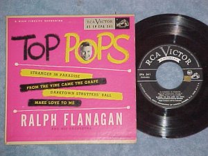 EP w/PS-RALPH FLANAGAN--TOP POPS-1954--RCA 541--NM/VG++