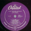PAUL WESTON--MUSIC FOR EASY LISTENING--VG+ 10" 1950 LP