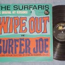 THE SURFARIS--WIPE OUT--VG+ Mono 1963 LP--Dot DLP-3535