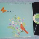 POEMS OF EMILY DICKINSON READ BY JULIE HARRIS--1960 LP