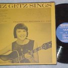 LIZ GETZ SINGS--s/t VG+ 1965 Folkways LP w/Autograph