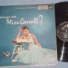 BARBARA CARROLL--HAVE YOU MET MISS CARROLL?-1956 RCA LP