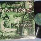 Scriabin: THE POEM OF ECSTASY-Paris Philh Orch-'50's LP