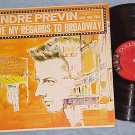 ANDRE PREVIN & TRIO-GIVE MY REGARDS TO BROADWAY-1960 LP
