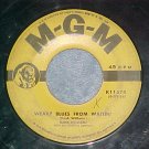 45--HANK WILLIAMS--WEARY BLUES FROM WAITIN'--MGM K11574