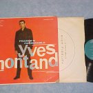 FRANCE'S FORMIDABLE YVES MONTAND--s/t 1958 LP--Capitol