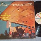MAYNARD FERGUSON--A MESSAGE FROM NEWPORT--VG+ 1958 LP