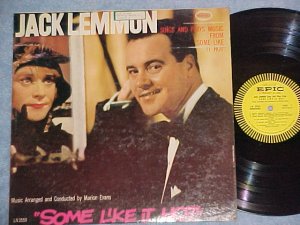 SOME LIKE IT HOT-Sdk LPw/Jack Lemmon at Piano & Singing