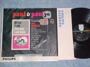 PAUL AND PAULA SING FOR YOUNG LOVERS--NM shrink 1963 LP