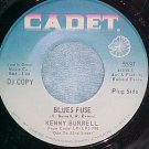 45-KENNY BURRELL-BLUES FUSE-1968-Cadet 5597-Promo--VG++