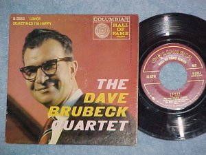 EP w/PS--DAVE BRUBECK QUARTET--LOVER--1959--NM/VG++