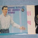 JIMMIE RODGERS-MY FAVORITE HYMNS--VG+ 1963 LP--Dot 3502