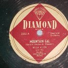 78--BELLA ALLEN--MOUNTAIN GAL--1944--Diamond 2002