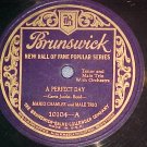 78--MARIO CHAMLEE--A PERFECT DAY--Brunswick 10104--VG++