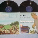 ARNOLD PALMER--GOLF INSTRUCTIONS--1962 Double LP w/Book