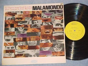MALAMONDO--VG+ 1964 Sdk LP--Ennio Morricone, Ken Colman