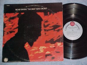 RICHIE HAVENS--THE GREAT BLIND DEGREE--VG+ 1971 LP