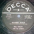 78-BILL HALEY AND HIS COMETS-MAMBO ROCK-'55-Decca 29418