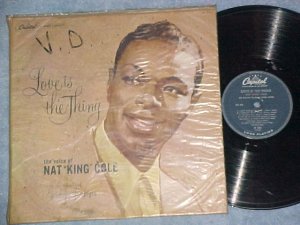 NAT KING COLE--LOVE IS THE THING--1957 Brazil LP