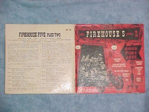 Dbl EP PS Only--FIREHOUSE FIVE PLUS TWO--s/t--1953--2-1