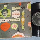 CHRISTMAS WITH EDDIE FISHER--10" VG+ 1952 LP-RCA Victor