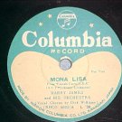 Japan 78-HARRY JAMES-MONA LISA-1950-Columbia L-38--VG++
