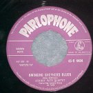UK 45--JOHNNY PATE--SWINGING SHEPHERD BLUES--Parlophone