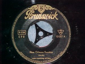 Germany 45--LOUIS ARMSTRONG--NEW ORLEANS FUNCTION--1960