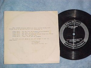 LLP/EP w/PS-GOLDEN CREST SAMPLER-Jazz & Classical Music