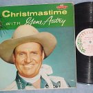 CHRISTMASTIME WITH GENE AUTRY--VG+/VG 1958 LP-Challenge