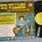 PETE WILLIAMS SINGS COUNTRY HITS--Starday LP--Autograph
