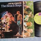 THE BEACH BOYS-LIVE IN LONDON--VG+ 1971 Dutch Import LP