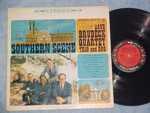 THE DAVE BRUBECK QUARTET-SOUTHERN SCENE--VG+/VG 1960 LP