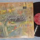 AMPARO AND JOSE ITURBI-Gershwin:RHAPSODY IN BLUE-'54 LP