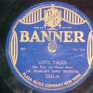78-JOE FRANKLIN'S ORCHESTRA-LOVE TALES-1923-Banner 1241