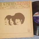 THE SUPREMES--WE REMEMBER SAM COOKE--VG+ 1965 Motown LP