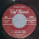 EP--COLEMAN HAWKINS AND HIS ORCH.--Clef 114--Mid-'50's