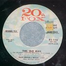 45-INGRID BERGMAN--THIS OLD MAN-1958--20th Fox 126--VG+